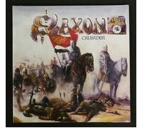 12" LP Saxon Crusader Edición Limitada White Black Blue Salpicado Vinilo - FN10