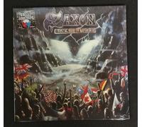 12" LP Saxon Rock The Nations Edición Limitada Vinilo Rojo Blanco Azul - FN9