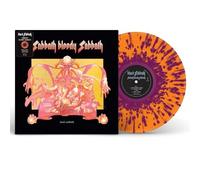 12" LP Vinilo Black Sabbath Bloody Edición Limitada Naranja Purple Salpicado