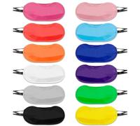 12 mascarillas para dormir, antifaz para dormir, multicolor, antifaz para dormir, venda de ojos, cubierta de ojos, juegos de trabajo en equipo, fiesta, con almohadilla nasal y correa ajustable para