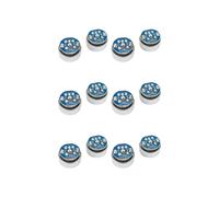 12 Micrófonos de Condensador Electret de 16 mm, Micrófono Unidireccional de Ancla de Celebridad Web con Placa de Circuito para Audio.