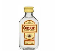 12 mignon GORDONS LONDON GIN Dry Gordon's 40° 5 cl.