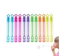 12 mini tubos de neón de estrella con solución líquida de burbujas de 4 ml, perfecto para fiestas y celebraciones, regalos de boda, juguetes para niños (12 tubos de burbujas de neón para fiesta)