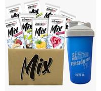 12 Mix Aleatorios - Mix Saborizante con Mezclador - Elevenfit - Pack de 12 unidades con Mezclador Cerrefit 500ml - Mix Saborizante sin azúcar 21x9g