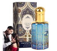 12 ml de perfume árabe para mujer - Aceite perfumado natural de larga duración | Fragancia exótica y única | Para uso diario, citas y vacaciones | Concentrado de esencias orientales