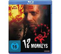 12 Monkeys (Blu-ray) Bruce Willis Brad Pitt Madeleine Stowe Christopher Plummer