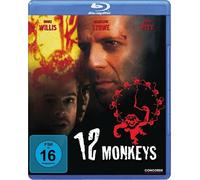 12 Monkeys (Blu-ray) Bruce Willis Brad Pitt Madeleine Stowe Christopher Plummer