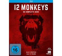 12 Monkeys - Die komplette Serie (Alle 4 Staffeln) ( (Blu-ray) (Importación USA)