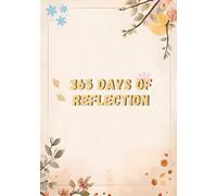 12 Month Journaling Notebook: Yearly Reflection Journal - 365 Pages with January to December Stickers For Every Month
