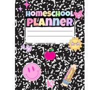 12 months & 52 week Undated Homeschool Lesson Planner for Moms: Organize Lessons, Track Attendance, and Keep Records for 3 Kids - All in One Simple System