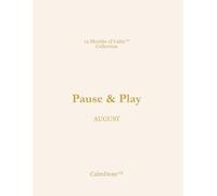 12 Months of Calm - August: The Done List Planner™ for Pause & Play (12 Months of Calm Collection)