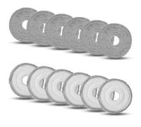 12 Mopa para Dreame L10s Ultra Gen 2/L10s Ultra Gen 3,L20/L40 Ultra AE,L40s Pro Ultra/L50 Pro Ultra,X30/X40/X50 Ultra,X40/X50 Master,L10s Pro/L10 Prime,Mova E30 Ultra /P50 Pro Ultra/V50 Ultra Complete