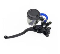 12. Motocicleta de 7 mm Palanca de Bomba de pistón del pistón del Cilindro de Freno hidráulico Compatible con Bicicleta de Pozo de Calle Universal(Left Clutch)