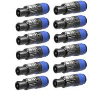 12 NEUTRIK NAC3FXXA-W-L 20A POWERCON (azul) Alimentación en el soporte de cable de bloqueo, sustituye al ahora descontinuado NAC3FCA