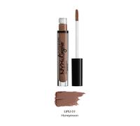 NYX Professional Makeup Pintalabios Lip Lingerie Liquid Lipstick, Acabado cremoso y mate, Larga duración, Fórmula vegana, Tono: Honeymoon