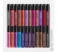 12 NYX Liquid Suede Crema Pintalabios, CM Recoger Su 12 Color " Joy's Cosméticos