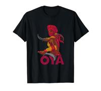 12 Orisha OYA Yoruba Diosa Africana Diosa Mitología Africana Camiseta gráfica económica, Hombre, Negro, S
