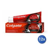 12 Pack Colgate Dentífrico Max Carbone 75 Ml Multicolor