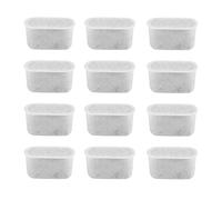 12 Pack Replacement Charcoal Water Filters For ALL Coffee Makers,-RWF-A07G Water Softener，Filter Cartridge power adapter Supply
