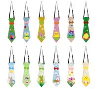 12 pajaritas ajustables de conejo y pollo para Pascua, perfectas para fiestas temáticas