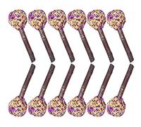 12 palitos de masticar de conejo, golosinas naturales para hámster con forma de pollito, aperitivos molares de conejo para conejo, conejo, cobaya y hámster