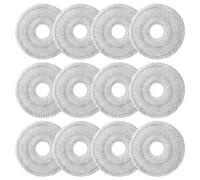 12 paños de repuesto para Dreame X50 / X40 / L20 Ultra Complete, L50 / L40 / X30 / L10 / L10s Pro Ultra & Xiaomi X20 Pro/Max robot aspirador, reutilizable y lavable