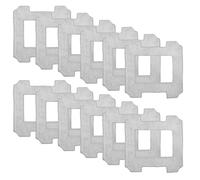 12 paños de repuesto para Ecovacs Winbot W1 / W1 Pro / W2 / W2 Omni robot de limpieza de ventanas, accesorio para robot de limpieza de ventanas, microfibra, reutilizable, lavable