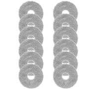 12 paños para Dreame X50 / X40 / L20 Ultra Complete, L50 / L40 / X30 / L10 / L10s Pro Ultra, Xiaomi X20 Pro/Max robot aspirador, accesorios de microfibra reutilizables y lavables
