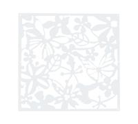 12 pantallas de 40 x 40 cm, biombo de pared, separador de habitaciones, protección visual, cortina de flores y pájaros, para decoración de interiores, salón, comedor, dormitorio