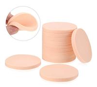 12 Paquetes Conjunto de Esponjas de Pintura Facial Esponja de Maquillaje de Hojaldre Talla Individual Adulto Unisex Esponjas de Espuma (color de Piel Redonda)
