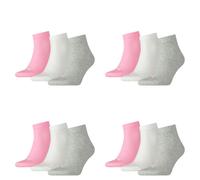 12 Par Puma Unisex Calcetines de Cuarto Zapatillas Talla 35-49 Mujer Hombre