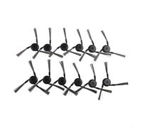 12 para Pack Cepillos Laterales para Xiaomi para Mijia 5 Pro OV21CN Robot Aspirador - Piezas de repuesto de nylon de larga duración para limpieza de esquinas
