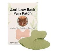 12 Parches para Aliviar el Dolor en la Parte Inferior de la Espalda, Extracto de Plantas, Parche para Aliviar la Tensión en la Articulación de la Rodilla, Seguro Y Eficaz para Trabajadores de Oficina