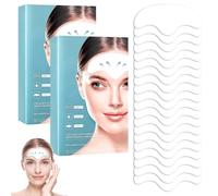 12 parches para arrugas de la ira, parches para arrugas forehead con colágeno y aloe vera, parche antiarrugas para alisar arrugas de la frente y arrugas mímicas, reducción del ceño fruncido y pliegues