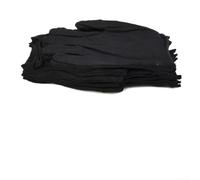 12 pares de guantes de algodón suave, tamaño grande para limpieza e hidratación sensibles, costuras para un uso prolongado
