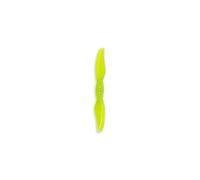 12 Pares de hélices Gemfan Floppy Proppy 3015-2 de 2 Palas con Montaje en T, Plegables for PC, compatibles con Drones de Carreras RC FPV de 3 Pulgadas con conductos Cinewhoop.(Yellow)