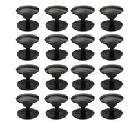 12 pares de remaches Croc de 15,5 mm, hebilla femenina de 15 mm, hebilla masculina de repuesto, botón para zuecos, botones de presión de plástico, remaches de cocodrilo, repuesto para zapatos de