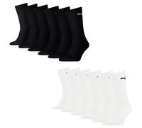 12 Pares Puma Calcetines Cush Crew Deportivos Tenis Talla 35 - 46 Unisex