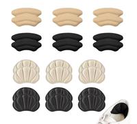 12 Pares Taloneras para Zapatos - Autoadhesivas, Almohadillas para Talón Antideslizantes, Protector Talon Zapato para Zapatos Sueltos, Tacones Altos, Zapatillas Deportivas, Mujeres, Hombres
