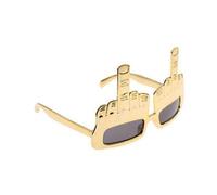 (12 Pcs)5-12pack Novelty Middle Finger Gesture Sunglasses Flip the Bird Party Glasses