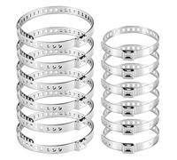 12 Pcs Abrazaderas Junta Homocinetica, Abrazadera de Engarce de Botas de Eje de Transmisión, 6 Piezas Grande y 6 Piezas Pequeña Abrazadera Junta Homocinetica, Abrazaderas para Botas de CV Coches