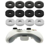 12 Pcs Aros Esponja Determinación Posición con 3 Durezas Diferentes para Controladores de Steam Deck, PS5, Xbox One, Switch/Switch OLED, Switch Pro