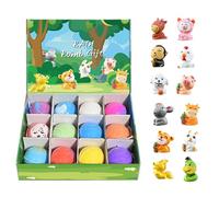 12 Pcs Bath Bombs with Toys Inside for Kids, Handmade Kids Bath Bombs with Surprise Inside for Boys Girls Birthday Party