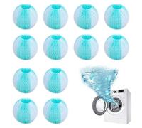 12 PCS Bolas Atrapa Pelos para Lavadora, Bolas de Limpieza para Mascotas, Bolas Reutilizables para Lavadora, Quita Pelusa Lana y Cabello de la Ropa en la Lavadora
