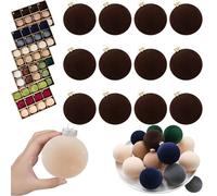 12 Pcs Christmas Ball Ornaments, Flocked Ornaments, Velvet Ornaments for Christmas Tree, Velvet Christmas Ornaments, Hanging Christmas Decorations Indoor, 2.36 Inch (Single Color - C)