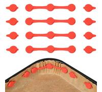 12 pcs imanes freidora de aire, clips para freidora de aire, hebillas magnéticas de silicona para freidora de aire, accesorios para freidora de aire, evita que el papel se queme