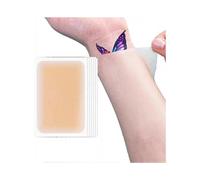 12 Pcs Tattoo Cover Up Sticker, Ultra-thin Invisible Breathable Waterproof Tattoo Concealing Tape Tattoo Flaw Conceal Tape Scar Covering Sticker Tw