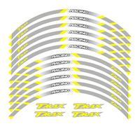 12 Pegatinas Reflectantes para Llantas De Motocicleta para Yamaha TMAX