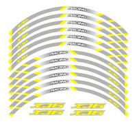 12 Pegatinas Reflectantes para Llantas De Motocicleta para Yamaha XJ6