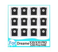 (12 pezzi) por bolsa antipolvere por aspirapolvere Dreame /X40 Pro/X40 Ultra/X30 Ultra/S30/S30 Pro/